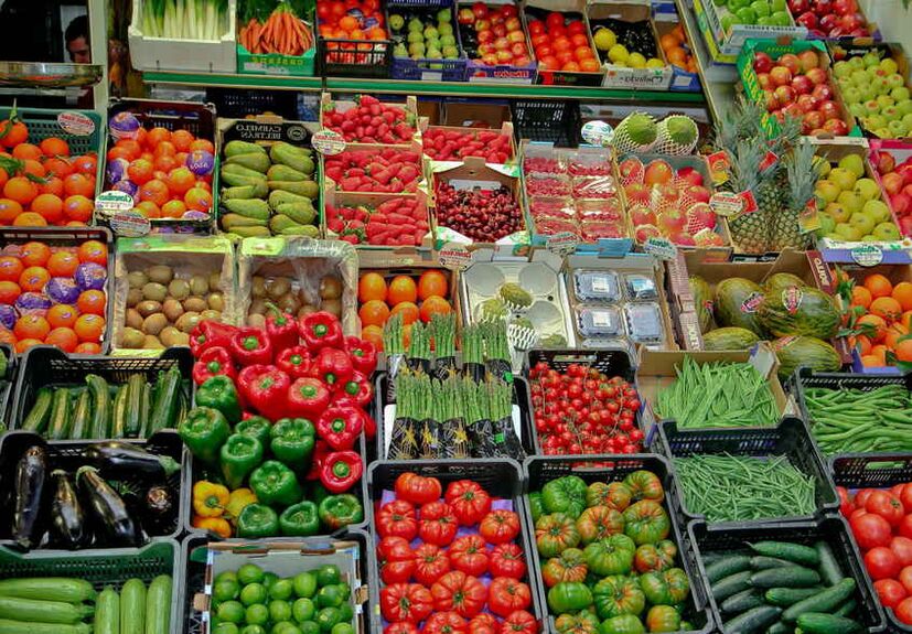 Ποικιλία λαχανικών και φρούτων που μπορούν να αυξήσουν τη δύναμη ενός άντρα
